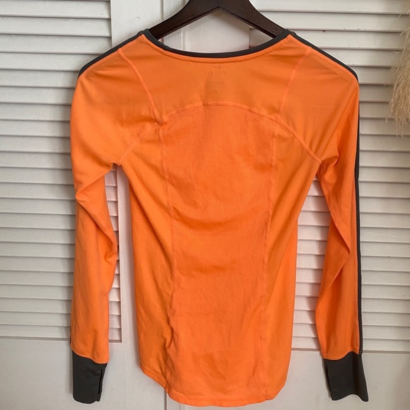 Nike Dri fit long sleeve in orange size xs - Picture 3 of 5